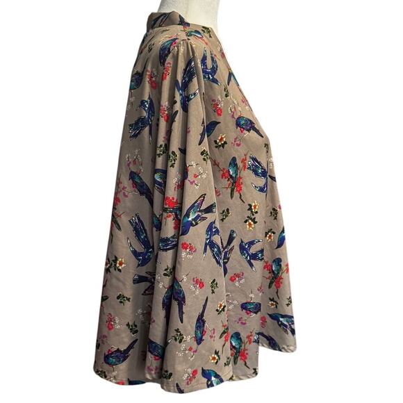 World Market Bird Print Lightweight Kimono Jacket – S/M - Picture 4 of 6